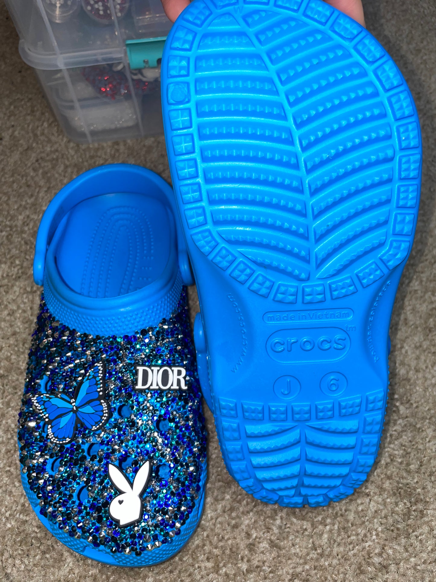 Blinged Crocs