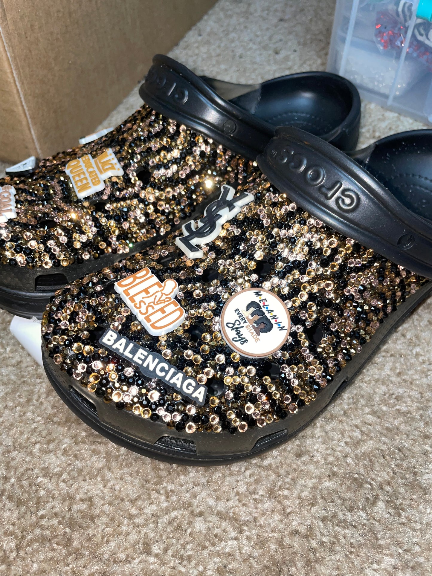 Blinged Crocs