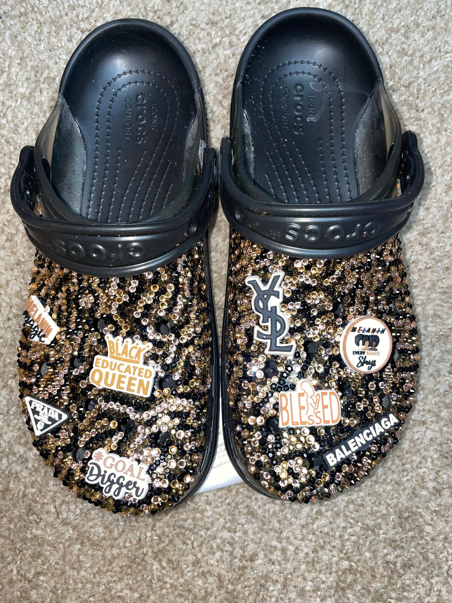 Blinged Crocs